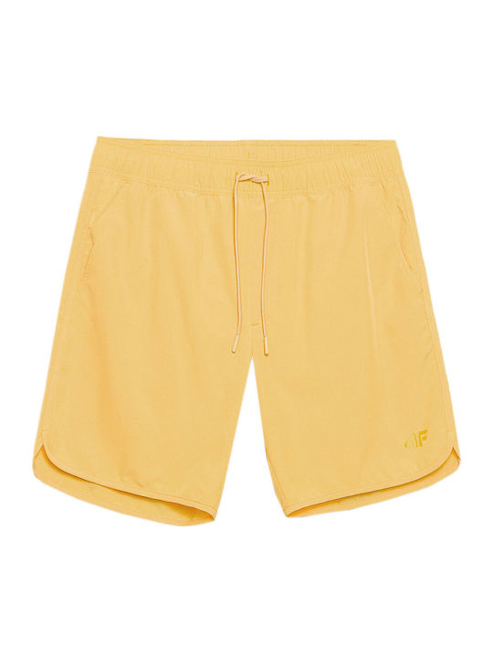 4F Costum De Baie Bărbați Pantaloni Scurți Galbeni