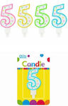 Godan Birthday Candle Number PF-SCK5