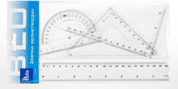 Tetis Ruler Transparent 20cm