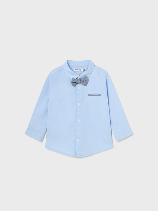 Mayoral Kids Shirt Light Blue