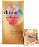 Durex Προφυλακτικά Real Feel χωρίς Λάτεξ 12τμχ