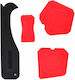 AWTools Spatula Trowler Plastic cu Mâner de Plastic Set 4buc AW27701