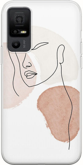 Girl Look Silicone Multicolour (TCL 40 NXTPAPER 5G)