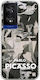 Pablo Picasso Back Cover Silicone Multicolour (TCL 40 NXTPAPER 4G)