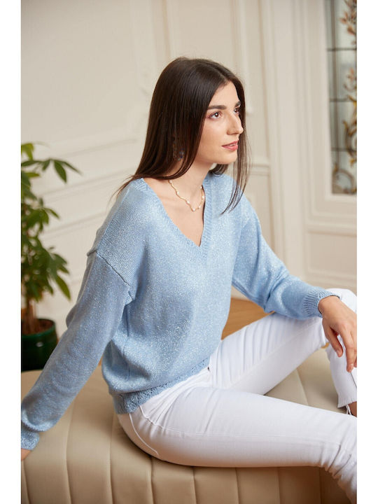 Bon Women's Long Sleeve Sweater Ciel