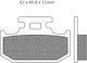 Newfren Motorcycle Brake Pads for Kawasaki KDX Yamaha DT