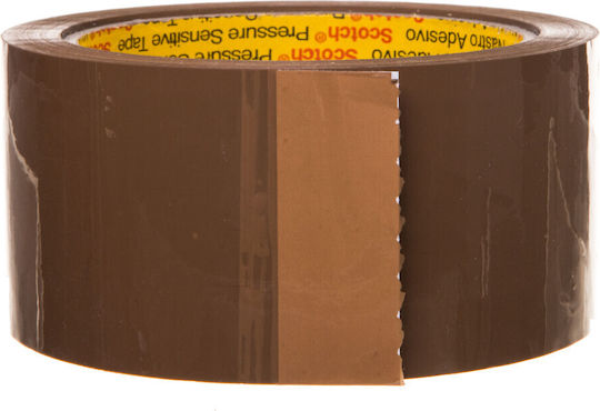 3M Film de Ambalare 50mm x 66m în Culoarea Maro
