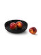 Alessi Obstschale Inox Schwarz 21cm