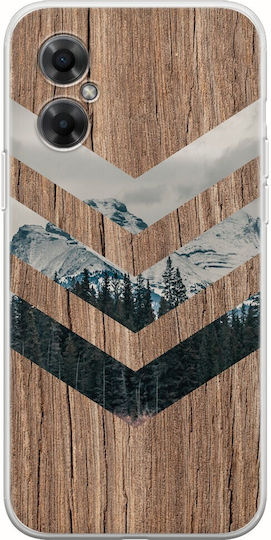 Chevron Of Mountain Задна корица Силикон Многоцветен (Poco M4 5G)