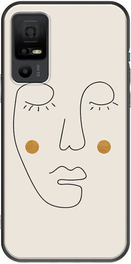 Sleeping Beauty Back Cover Silicone Multicolour (TCL 40 NXTPAPER 5G)