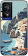 Amalfi Coast Back Cover Silicone Multicolour (TCL 40 NXTPAPER 4G)