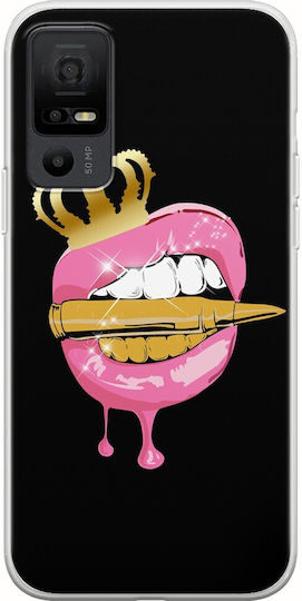 Bullet Lips Back Cover Silicone Multicolour (TCL 40 NXTPAPER 5G)