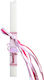 Easter Candle Square Scented, Handmade and with Box Beige
