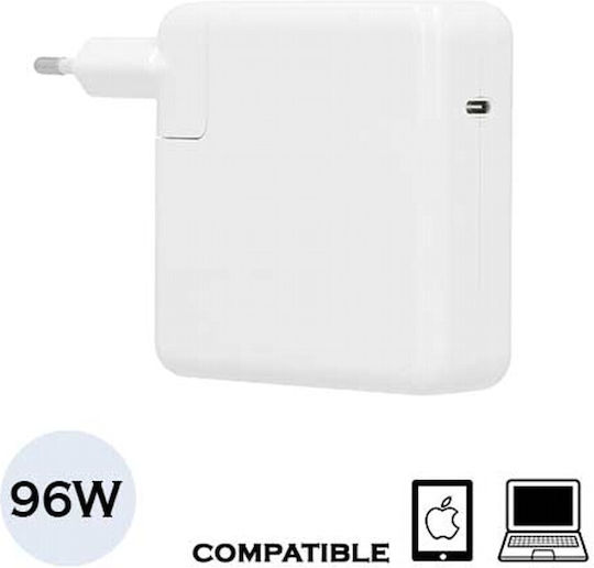 Lamtech Universal Φορτιστής Laptop 96W 20.5V 4.7A με Αποσπώμενο Καλώδιο Τροφοδοσίας