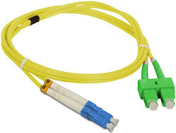 A-LAN Optical Fiber SC-APC 5m Yellow