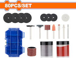 Wadfow Consumabile Pentru Multitool 80 Bucăți WRR7080