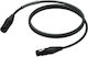 Procab XLR-Kabel Männlich - XLR-Buchse Schwarz 3m 1KPPR096