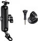 Motowolf Action-Kamera-Unterstützungsbasis MOTOWOLF-3519MDL für GoPro