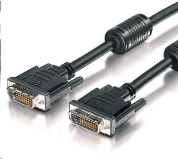 PremiumCord Cable DVI-D male - DVI-D male 3m Μαύρο (KPDVI2-3)