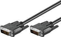 Microconnect Кабел DVI-D мъжки - DVI-D мъжки 1м Черен (MONCCS1)