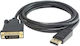 PremiumCord Cablu DVI-D - DisplayPort 1m Negru (KPORTADK02-01)