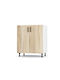 Modest Floor Cabinet Beige 70x48x82pcs