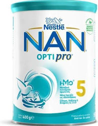 Nestle Milchnahrung Nan Optipro 5 für 36m+ 400gr