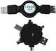 41-sun-8-27 Converter USB-A male to USB-A / USB-B male 1pcs