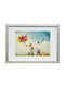 Q-Connect Silver Photo Frame with Silver Frame