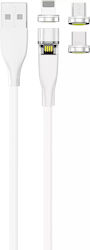 2GO USB to Lightning / Type-C / micro USB Cable 1m 797317