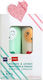 Inuwet Set Lip Balsam Cotton Candy/green Apple 7gr