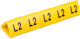 Ergom Pack of 100pcs Yellow Plastic Cable Ties E04ZP-01020504800