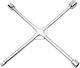 Topex Cross Car Wheel Wrench 17 and 19mm