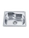 Inter Ceramic Drop-In Chiuvetă Inox L47xW40cm Argint