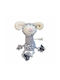 Happypet Plüschspielzeug Hund Gray