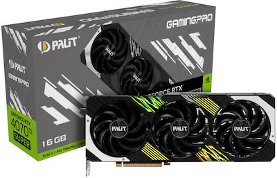 Palit GeForce RTX 4070 Ti Super 16GB GDDR6X GamingPro Placă Grafică