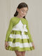 Abel & Lula Kids Bolero Knitted Green