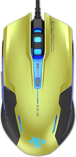 E-Blue Auroza G Gaming Mouse 3000 DPI Yellow