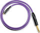 Melodika Cable 6.3mm male - 3.5mm female 0.2m Purple