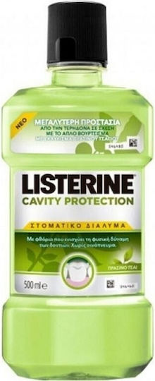 Listerine Cavity Protection Στοματικό Διάλυμα για την Ουλίτιδα & κατά της Πλάκας 500ml