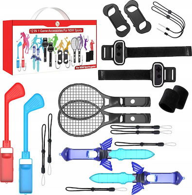 Jys Set 12x Sport Accessories Kit για Switch / Switch OLED