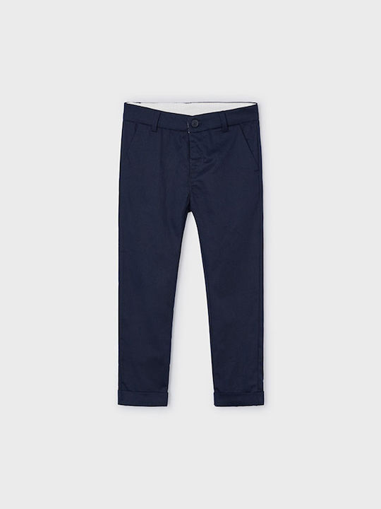 Mayoral Kids Trousers dark blue