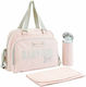 Baby on Board Shoulder/Hand Diaper Bag Pink 42x30x22cm.
