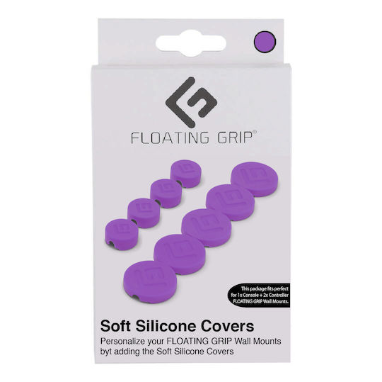 Floating Grip Thumb Grips Χειριστηρίου για PS5 σε Μωβ χρώμα