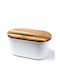 Bread Box Plastic White 37.5x21.5cm