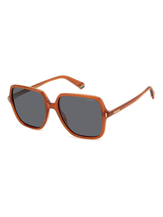 Polaroid Women's Sunglasses with Orange Plastic...