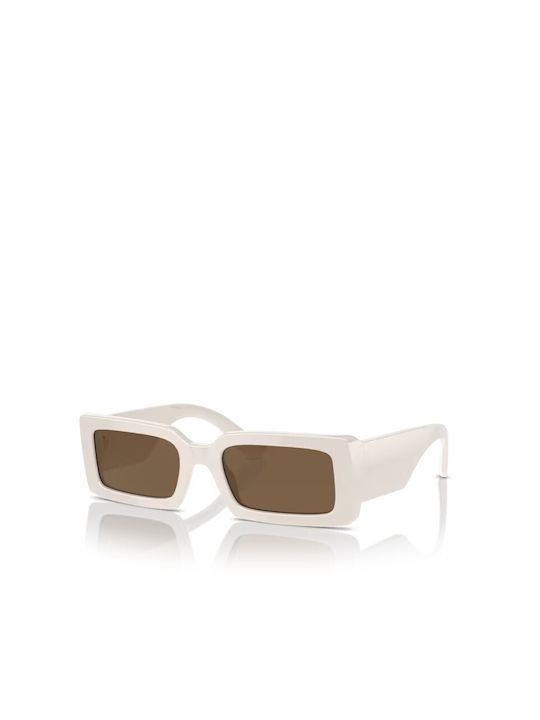 Dolce & Gabbana Sonnenbrillen mit Weiß Rahmen u...