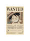 Walls Αφίσα Monkey D. Luffy Pirate 50x70cm