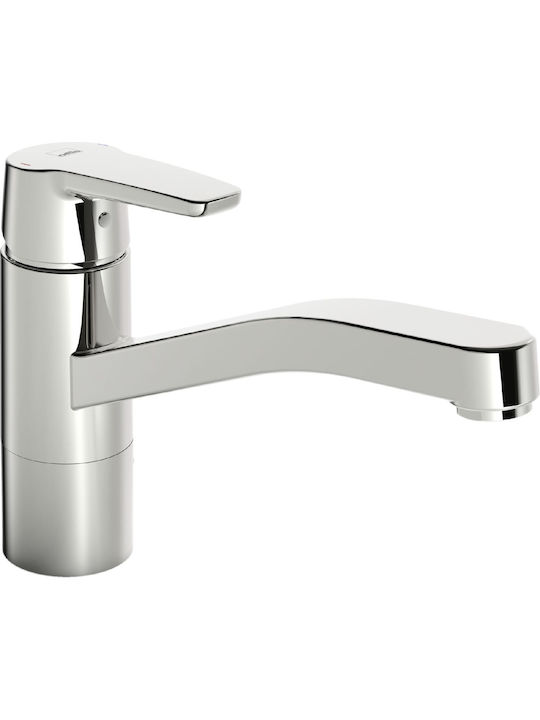 Oras Oras Saga Kitchen Faucet Standing Chrome Αναμεικτική Μπαταρία Νιπτήρα