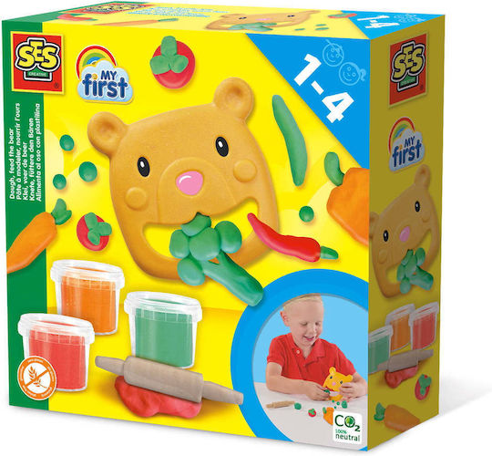 Ses Creative Knete Spiel-Set My First Für 3+ Jahre 3 Stück